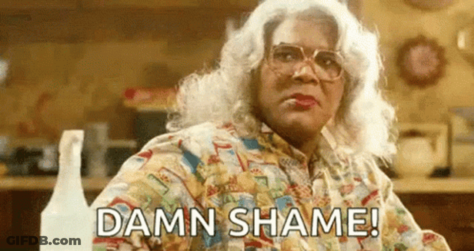 Madea Homecoming Damn Shame GIF