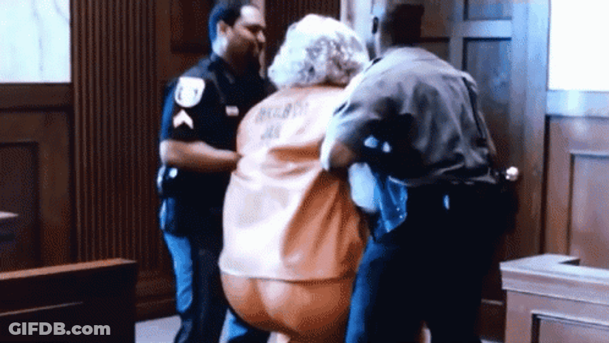 Madea Jail Arrested GIF