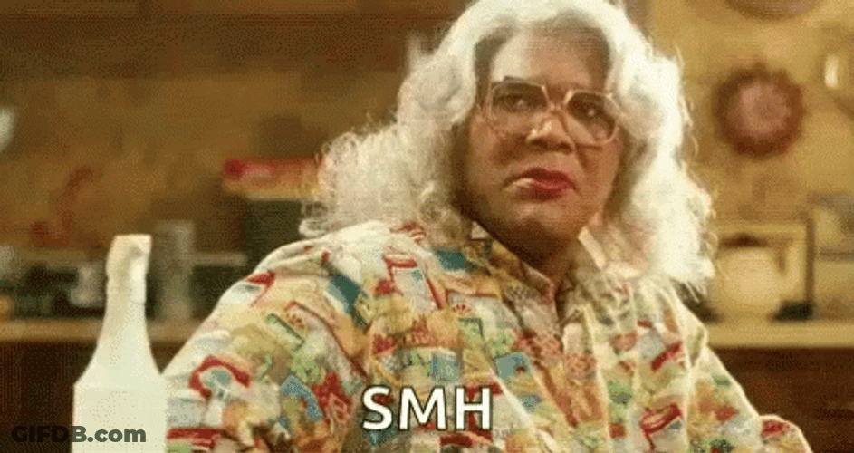 Madea Shake My Head GIF