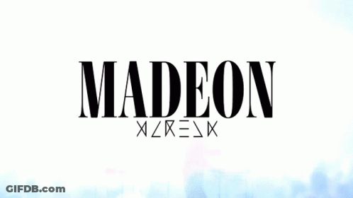 Madeon Text On Purple Background GIF