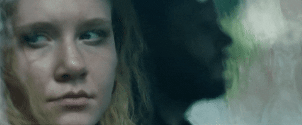 Madisen Beaty Watching Rain Pour GIF