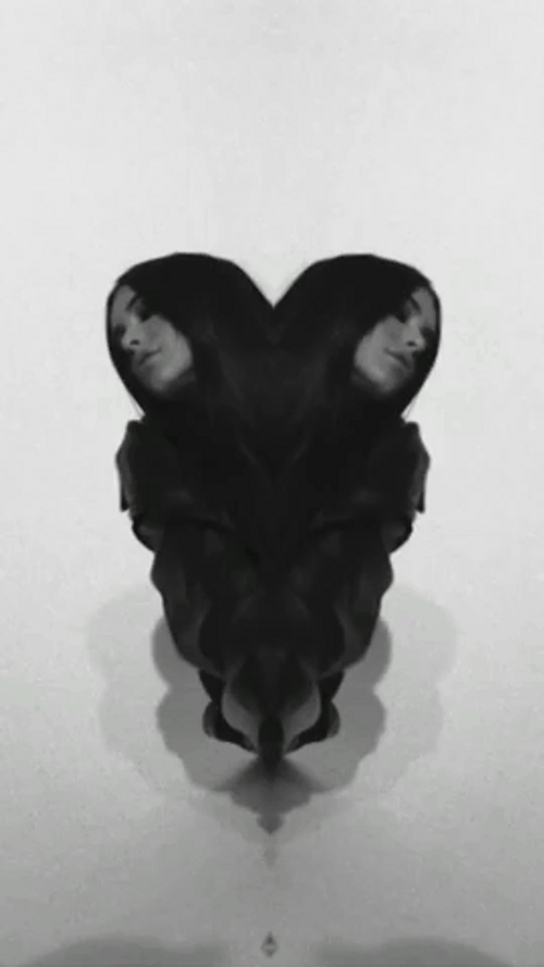 Madison Beer Kaleidoscope Effect GIF