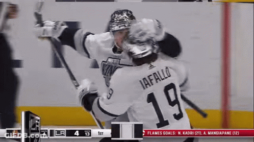 Madison Square Garden Ad With Duck In Nick 1 Jersey GIF