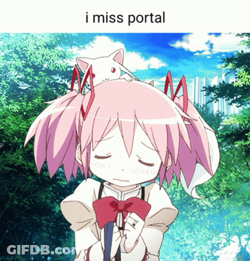 Madoka Magica Kaname Sad Kyubey Meme GIF
