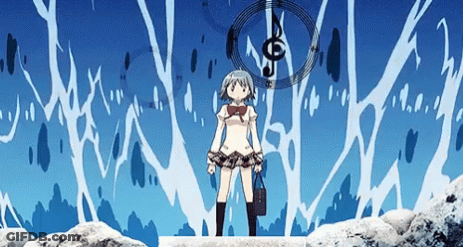 Madoka Magica Sayaka Miki Witch Control GIF