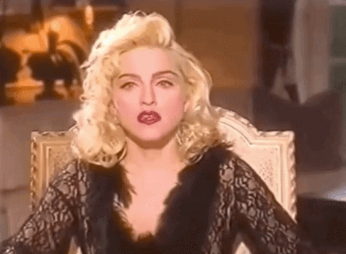 Madonna Hands Up GIF