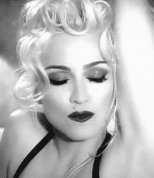 Madonna Lip Pout GIF