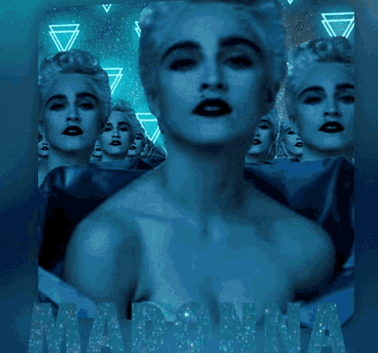 Madonna Queen Of Pop GIF