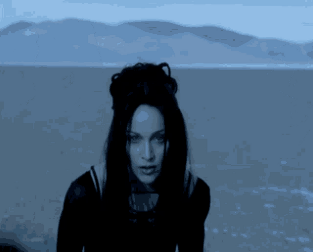 Madonna Ravens Frozen GIF