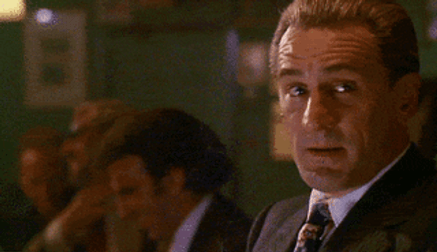 Mafia Robert De Niro Smoking GIF