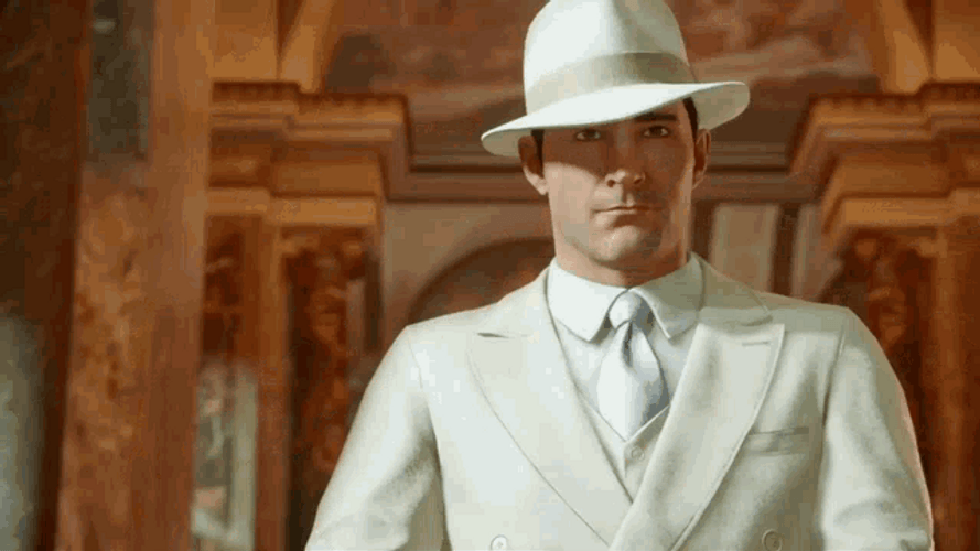 Mafia Thomas Angelo Pointing His Gun GIF