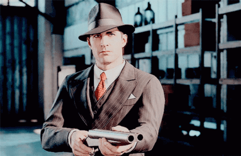 Mafia Video Game Look Out GIF