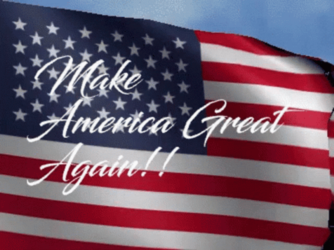 Maga America Flag GIF