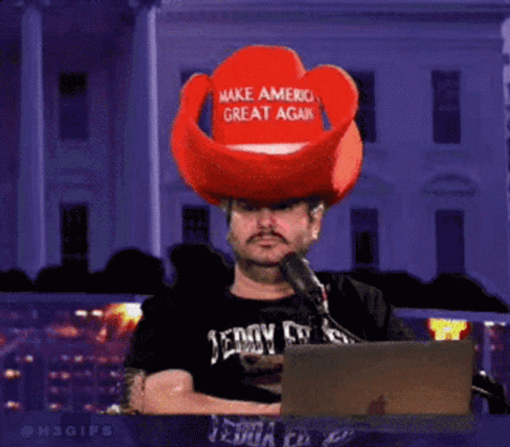 Maga Cowboy Hat GIF