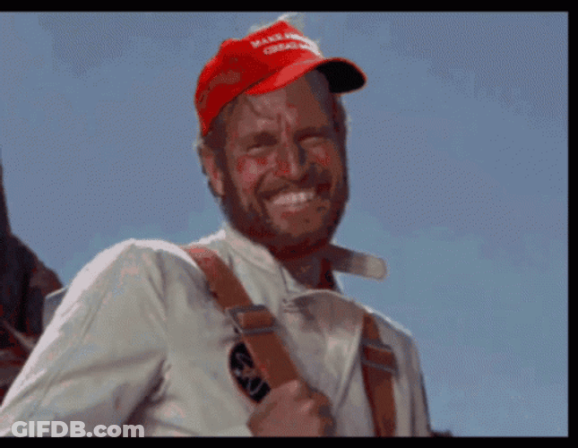 Maga Crying Charlton GIF