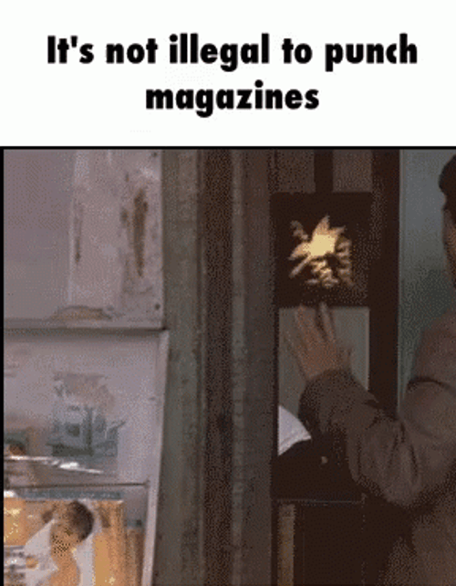 Magazine Asian Punch GIF
