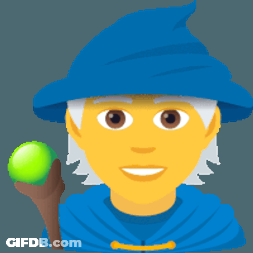 Mage People Sticker GIF