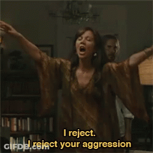 Maggie Gyllenhaal Passive Aggressive Rejection GIF