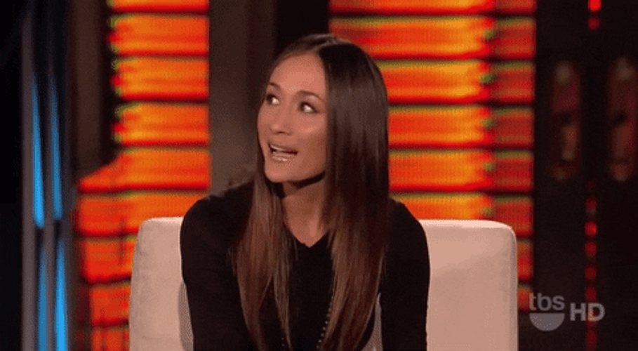 Maggie Q Whaaaa Face Reaction GIF