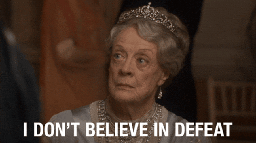 Maggie Smith Saucy Fierce Gaze GIF