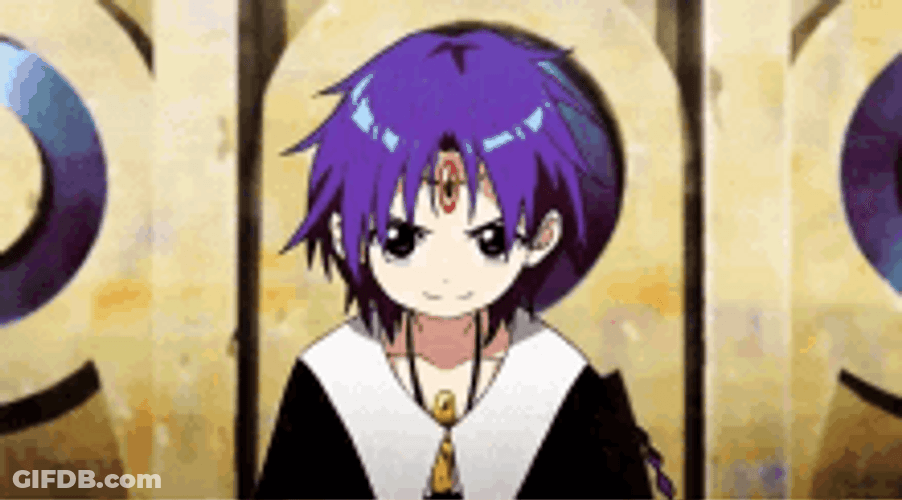 Magi Anime Black Magic GIF