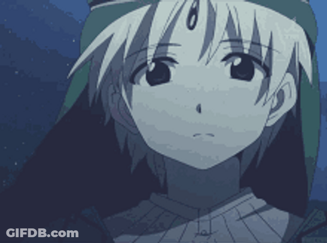 Magi Anime Character Being Sad GIF