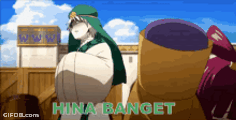 Magi Anime Hina Banget GIF