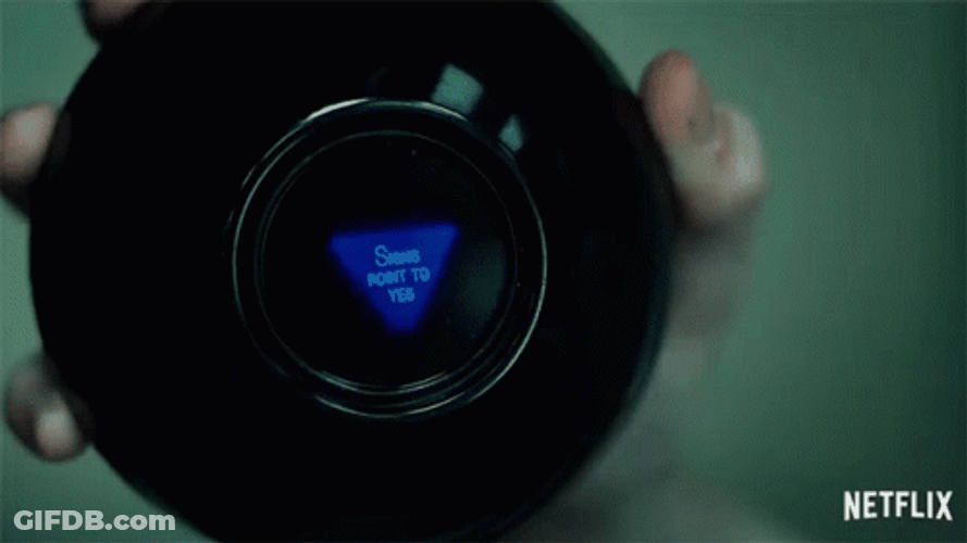 Magic 8 Ball Fortune GIF