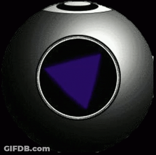 Magic 8 Ball No GIF