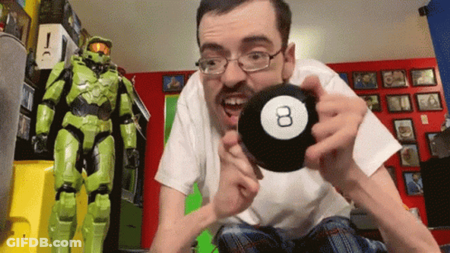 Magic 8 Ball So Funny GIF