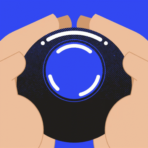 Magic 8 Ball Time For Action GIF