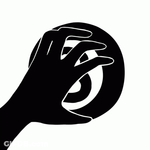 Magic 8 Ball Try Again GIF