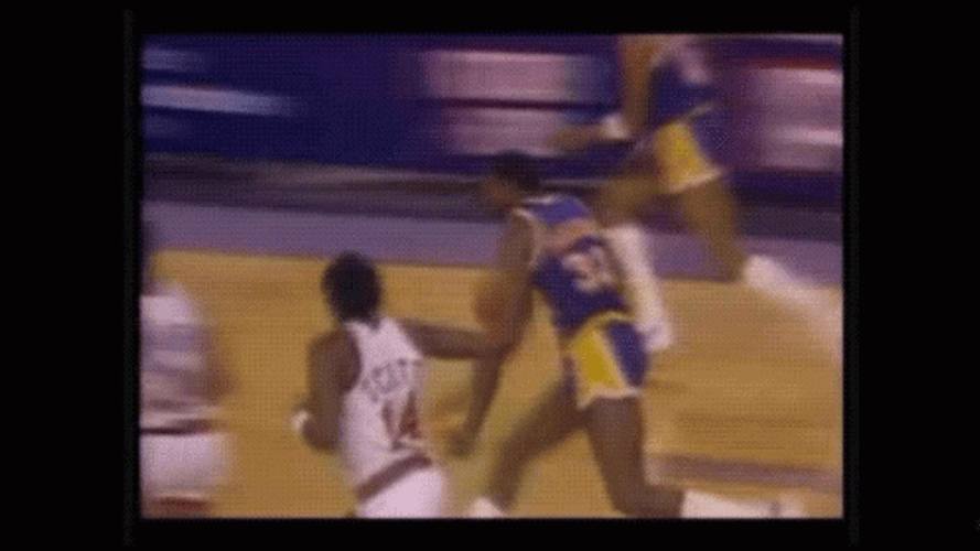 Magic Johnson Dunk GIF