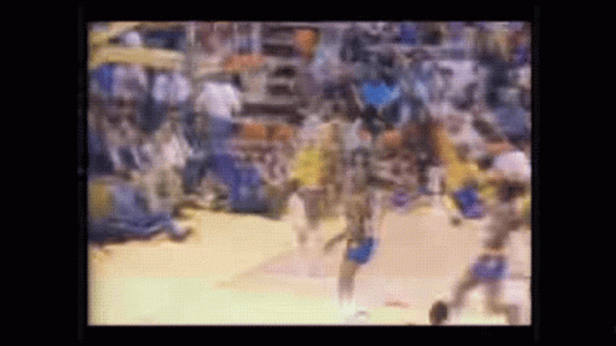 Magic Johnson Scoring A Goal GIF