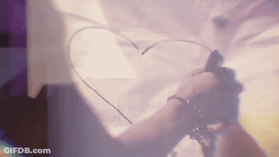 Magic Meme Heart Drawing GIF