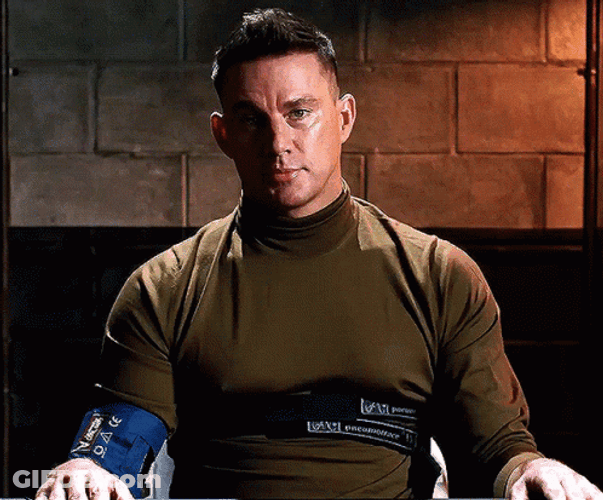 Magic Mike Channing Tatum Lie Detector Test GIF