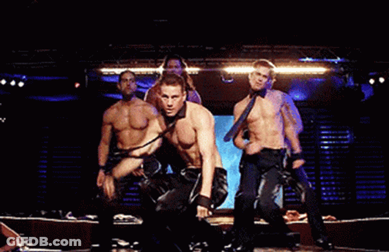 Magic Mike Channing Tatum Sensual Dancing GIF