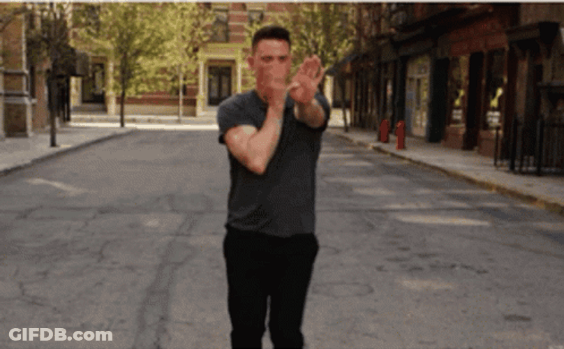 Magic Mike Channing Tatum Voguing GIF