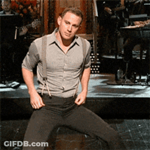 Magic Mike Hip Sway Thrust Dance GIF