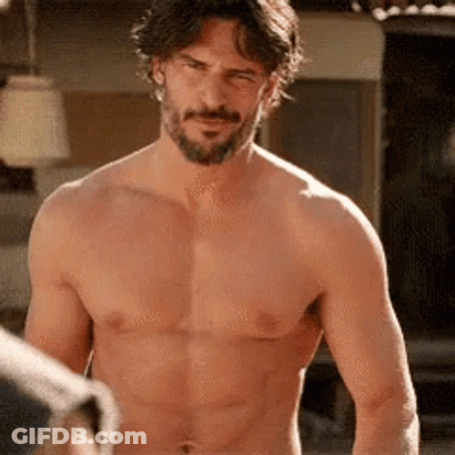 Magic Mike Joe Manganiello Sensual Smile GIF