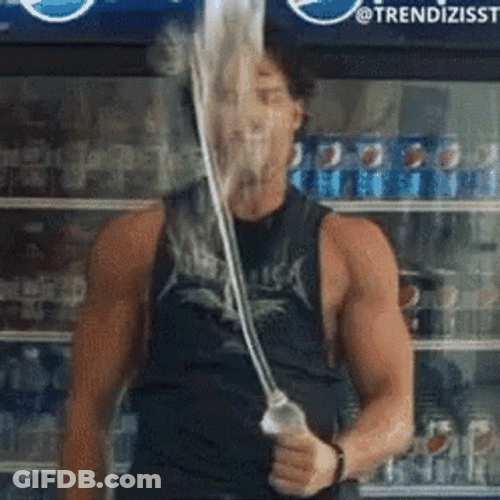Magic Mike Joe Manganiello Squirting Liquid GIF