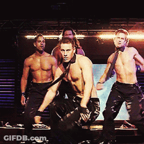 Magic Mike Sexy Dances Compilation GIF