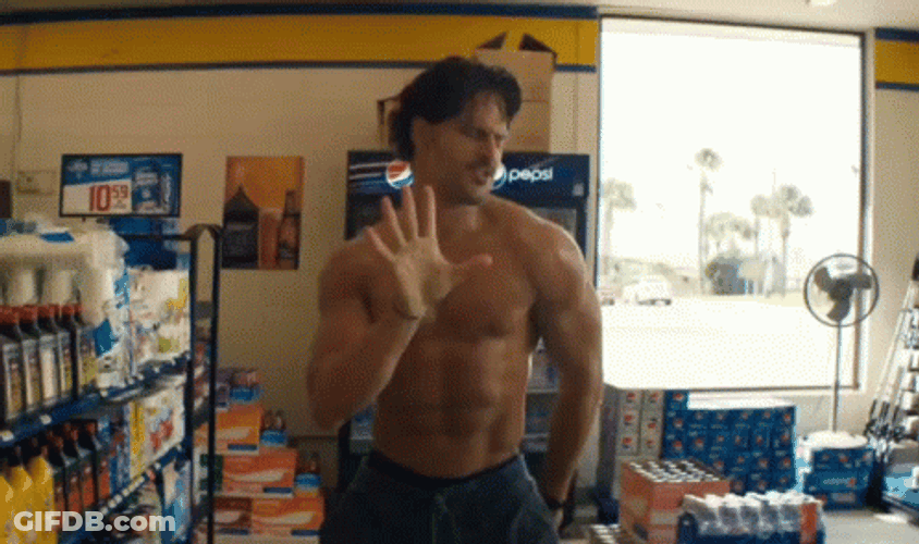 Magic Mike Store Sexy Dance GIF