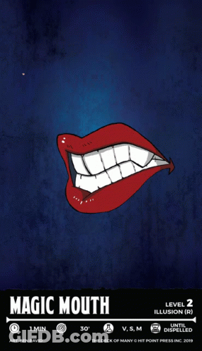 Magic Mouth Level 2 Illusion (R) GIF