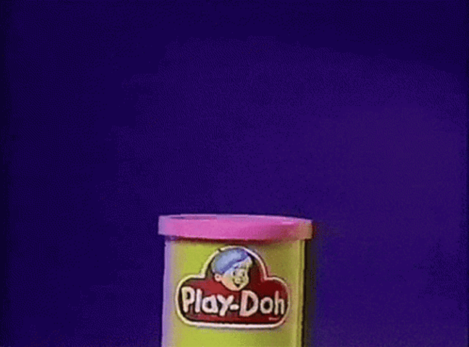 Magical Play Doh Cup GIF