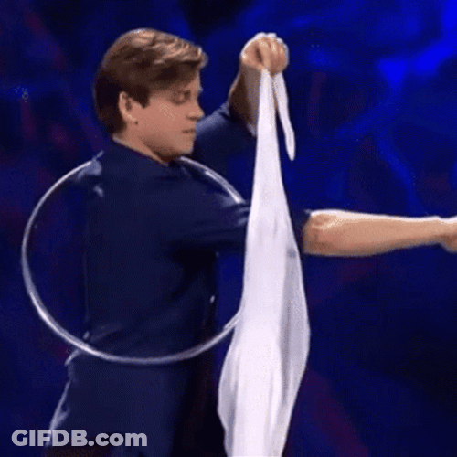 Magician And It's Magic Trick GIF