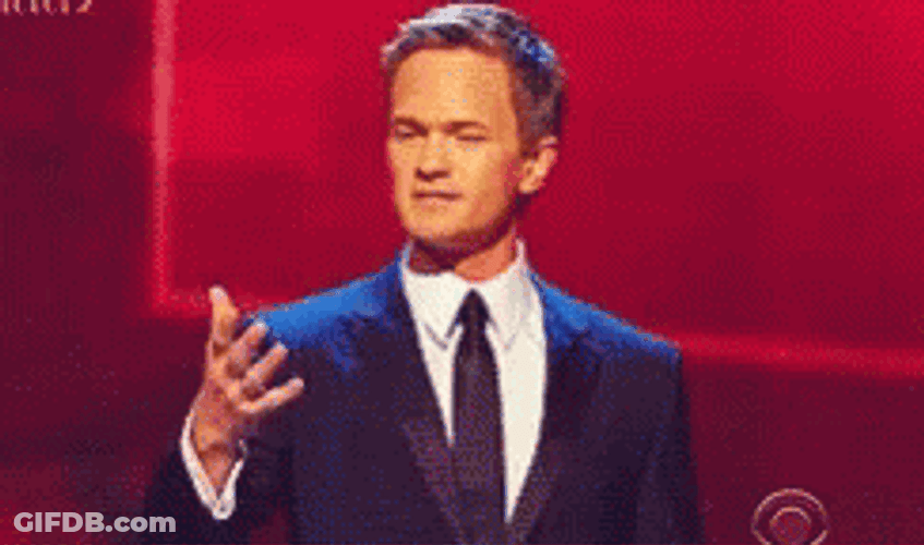 Magician Neil Patrick Harris Magical Trick GIF