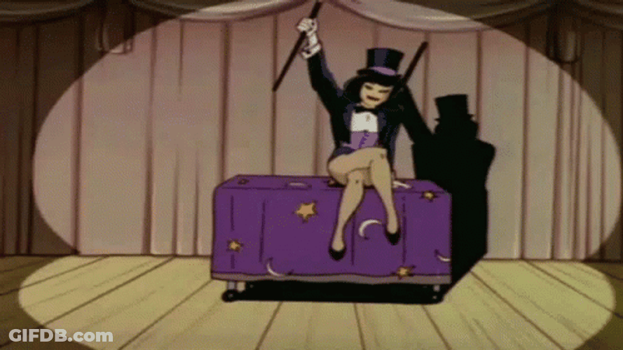 Magician Zatanna Amazing Illusion Magic Trick GIF