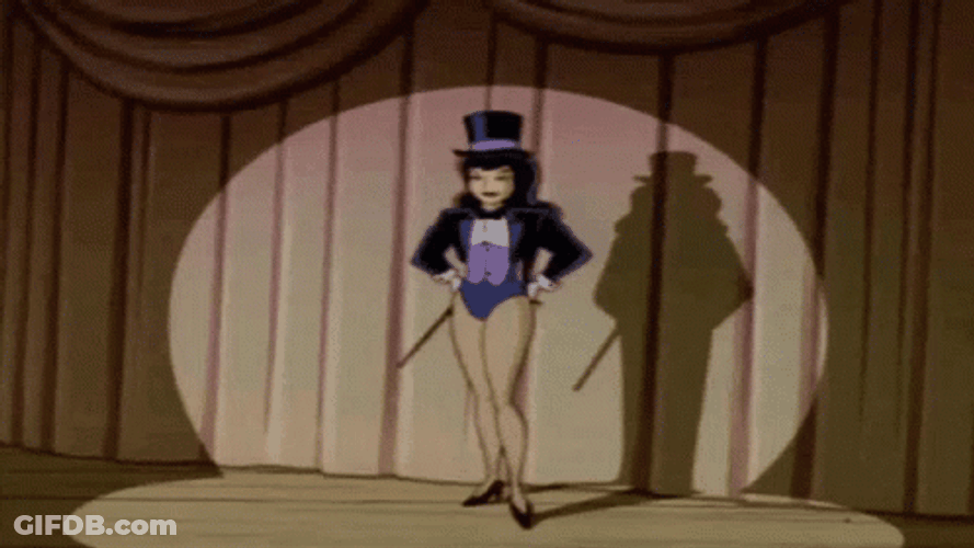 Magician Zatanna Flower Trick GIF