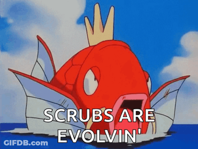 Magikarp To Gyarados Evolution GIF